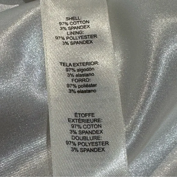 White House Black Market Floral Watercolor Formal Full Midi Skirt - Size 4 - Picture 14 of 14